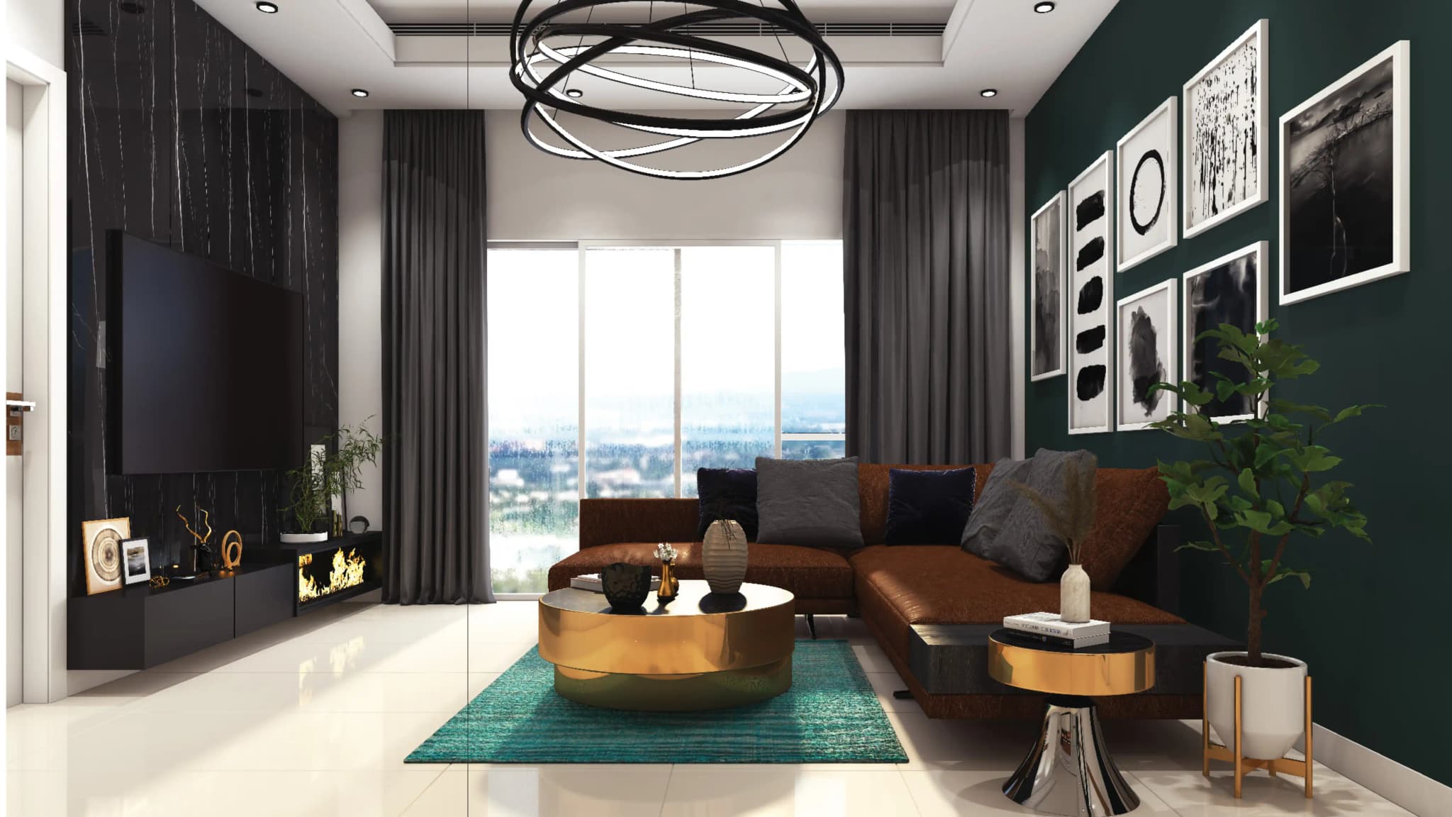 Type C — 2 Bedroom + Lounge